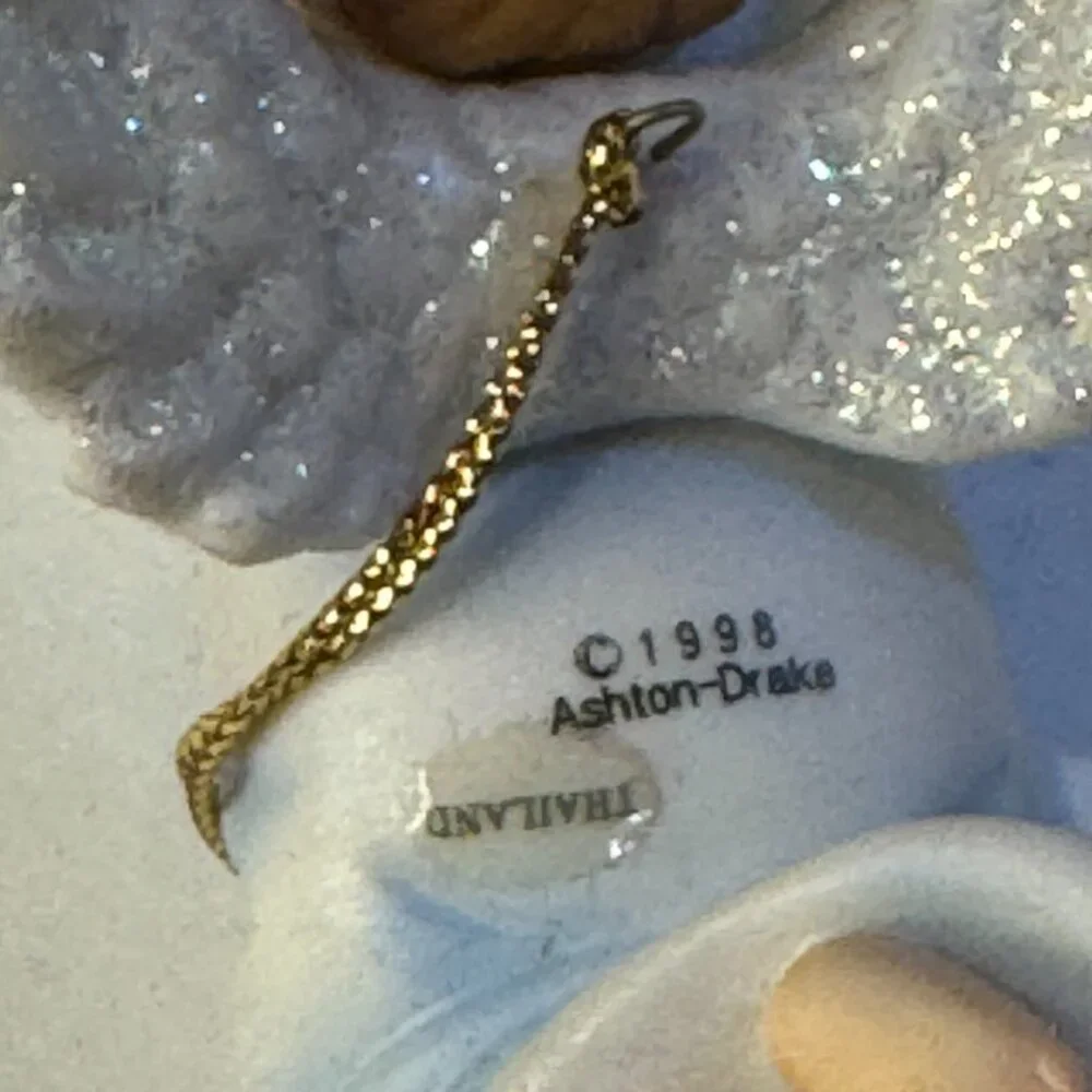 Ashton-Drake 1998 “Font of Love” Heaven’s Littlest Angels – Set of 3 Ornaments